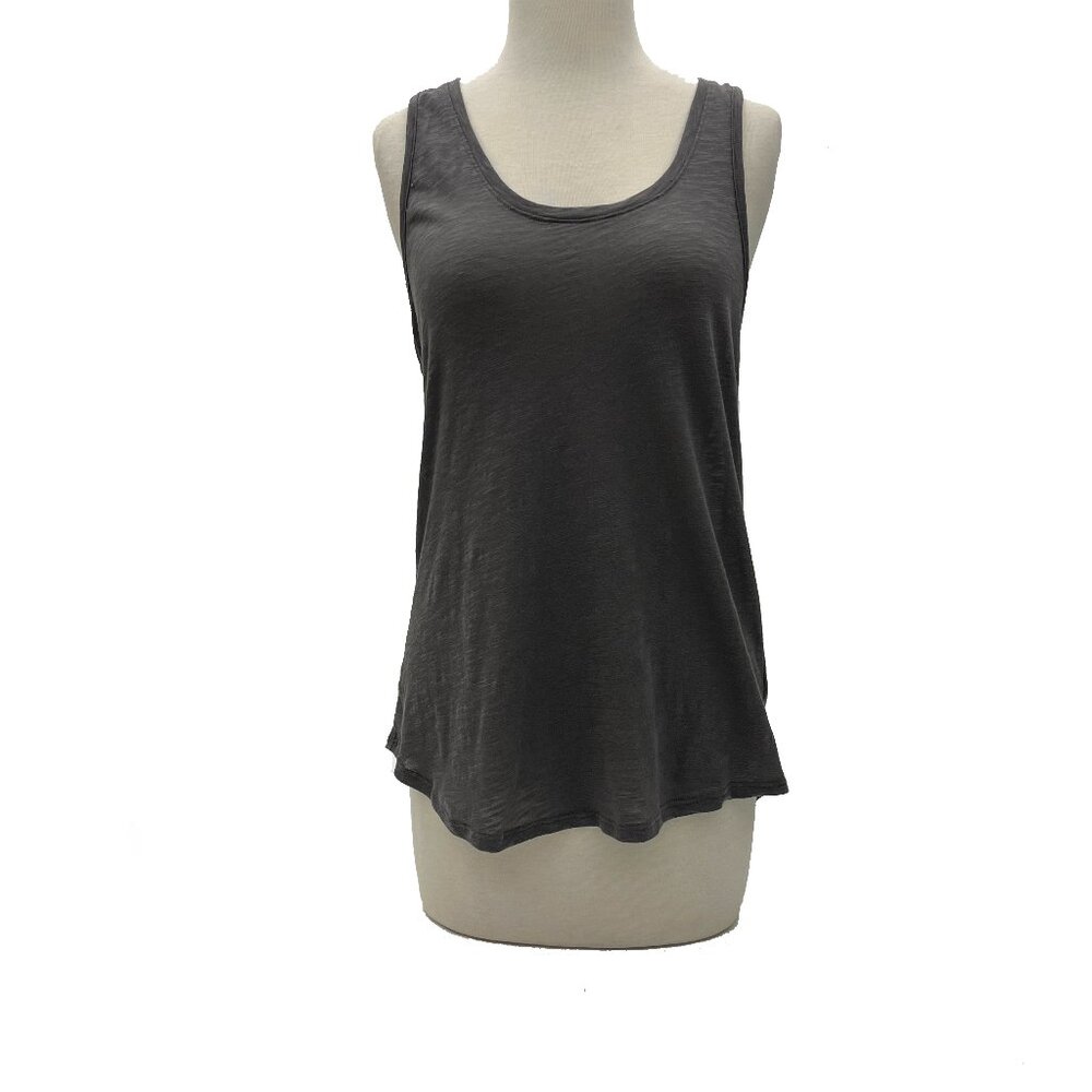Athleta Tank Racerback Top Gray Womens M